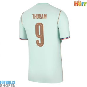 Billiga Frankrike Marcus Thuram #9 Bortatröja VM 2026 Kortärmad